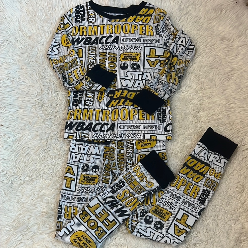 Star Wars Graphic Pajama Set 7 yrs